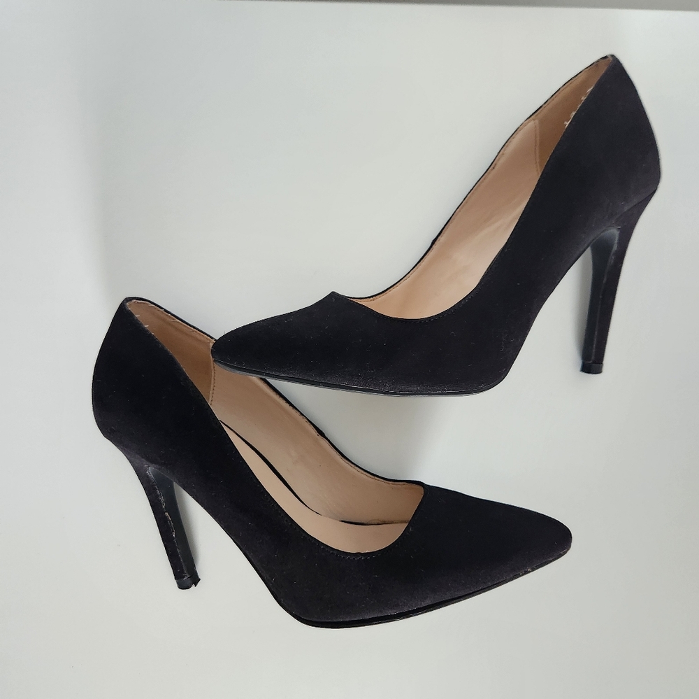 CALL IT SPRING Black classic pumps pointy toe Size 7,5